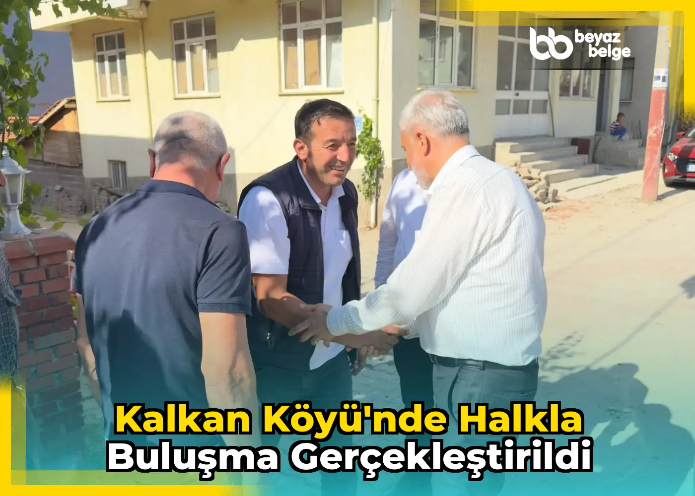 Kalkan Köyü'nde halkla buluşma gerçekleştirildi