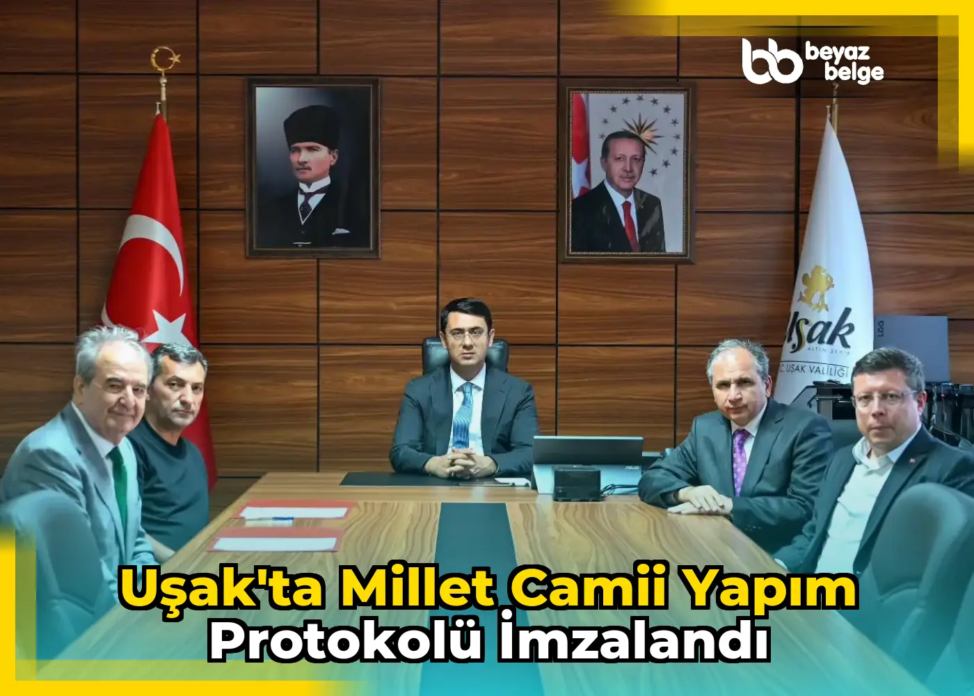 Uşak'ta Millet Camii yapım protokolü imzalandı