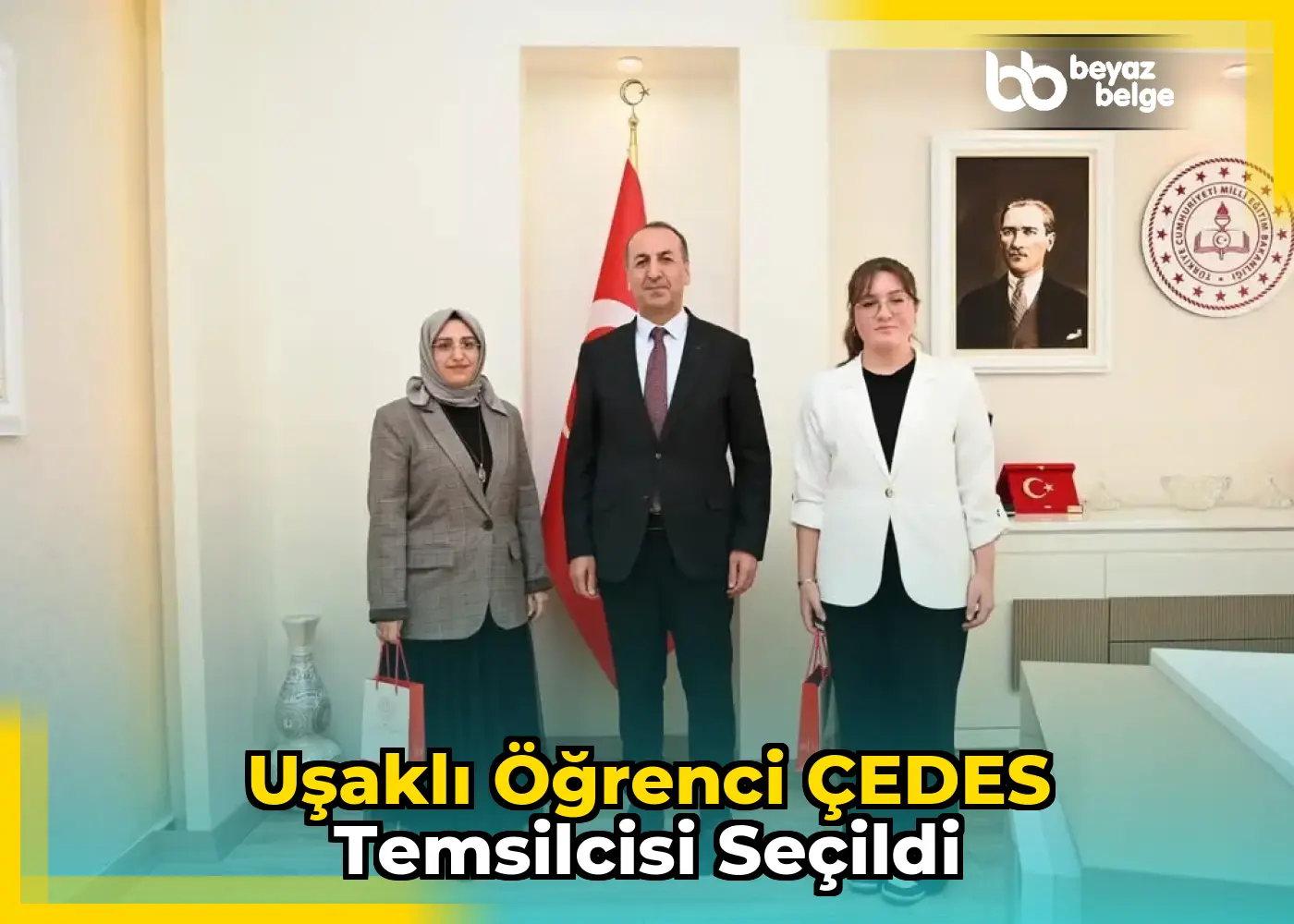 Uşaklı Öğrenci ÇEDES Temsilcisi Seçildi