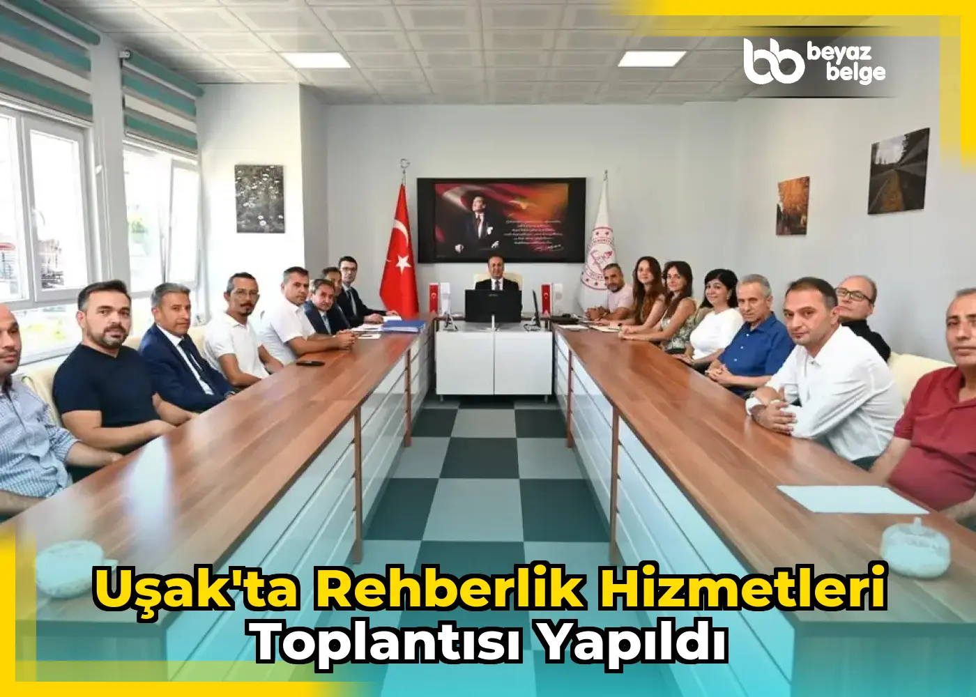 Uşak'ta Rehberlik Hizmetleri Toplantısı Yapıldı