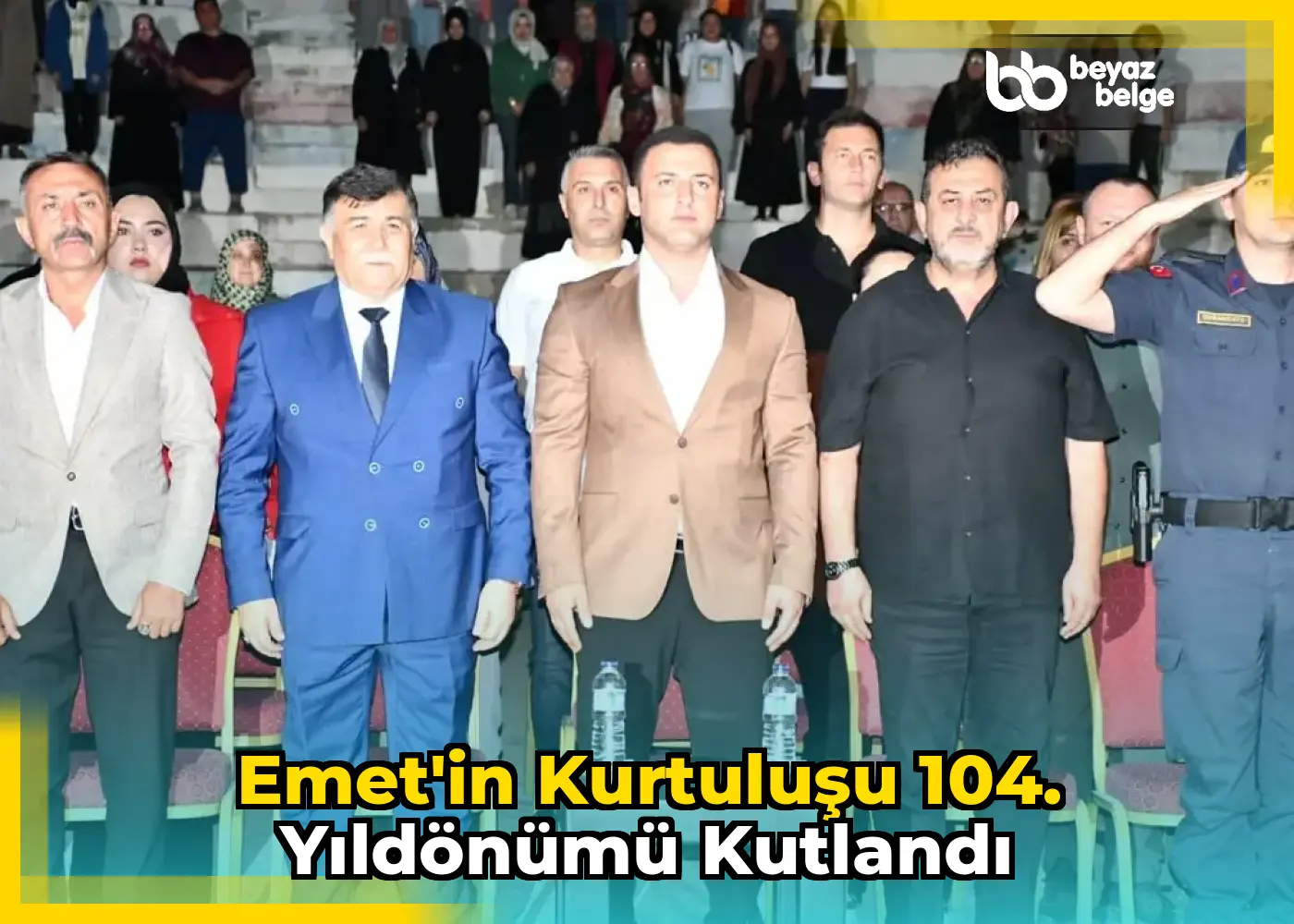 Emet'in Kurtuluşu 104. Yıldönümü Kutlandı
