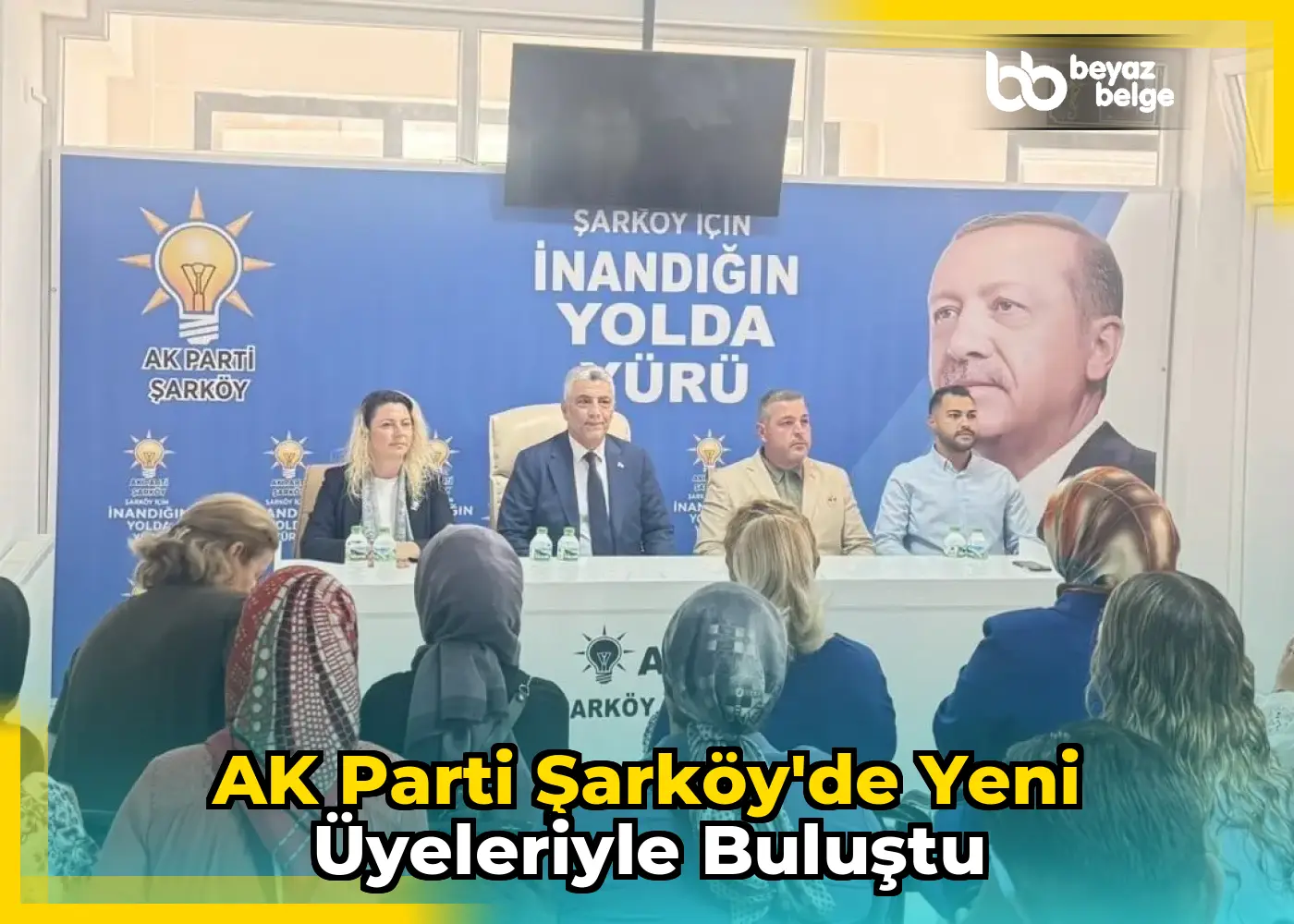 AK Parti Şarköy'de yeni üyeleriyle buluştu