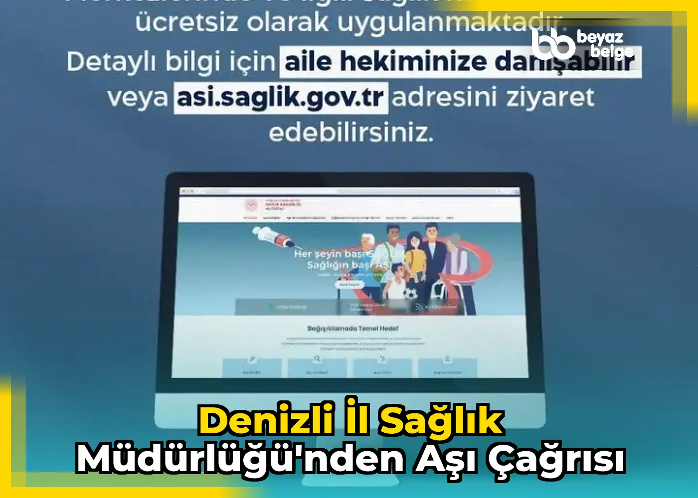 Denizli İl Sağlık Müdürlüğü'nden aşı çağrısı