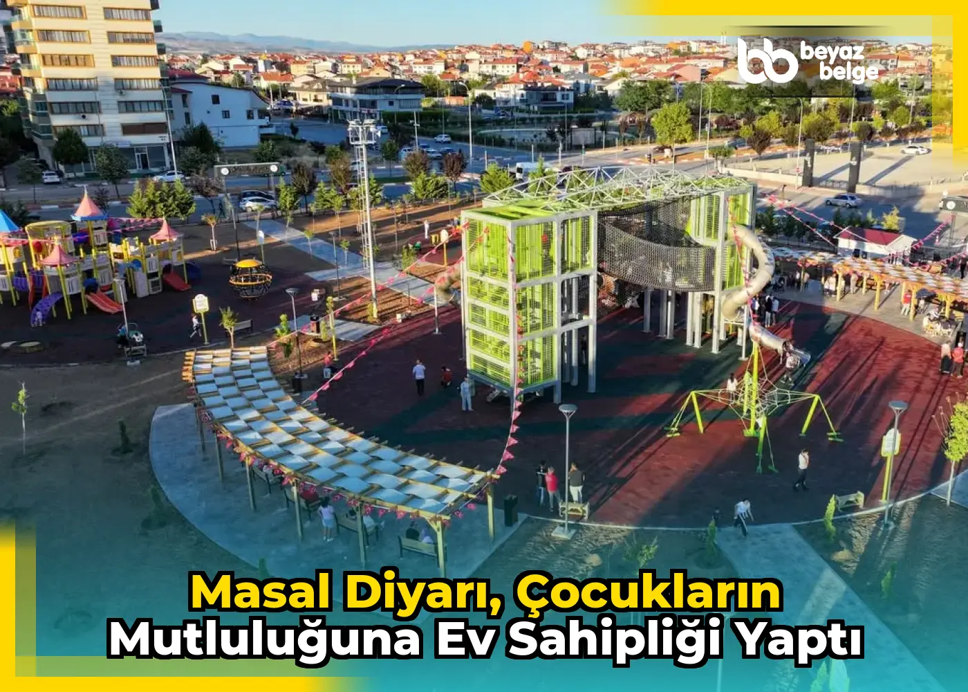 Masal Diyarı, çocukların mutluluğuna ev sahipliği yaptı