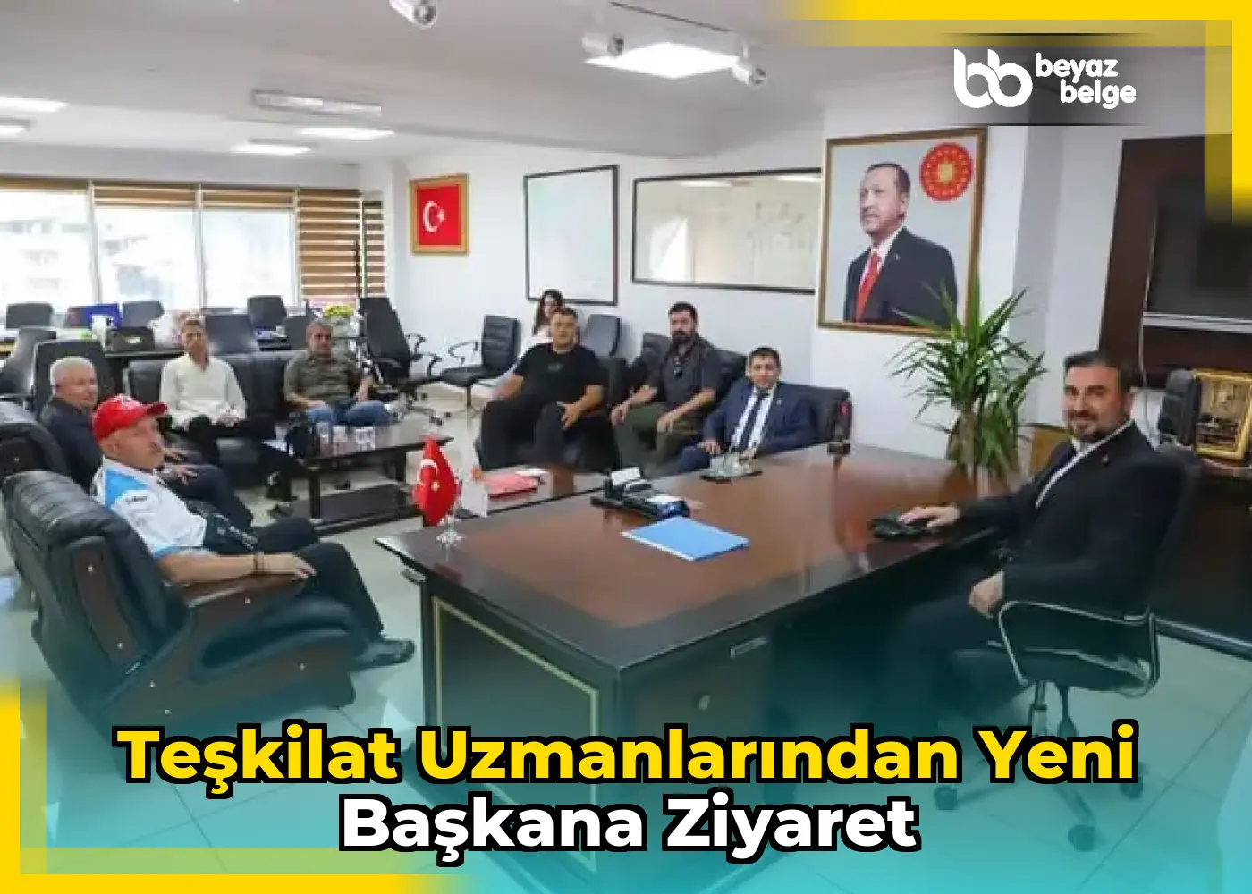 Teşkilat uzmanlarından yeni başkana ziyaret
