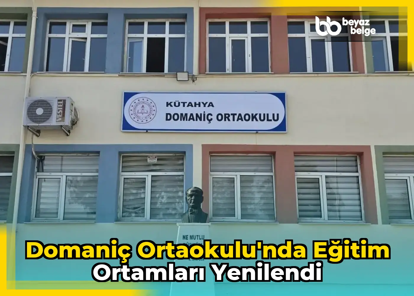 Domaniç Ortaokulu'nda Eğitim Ortamları Yenilendi