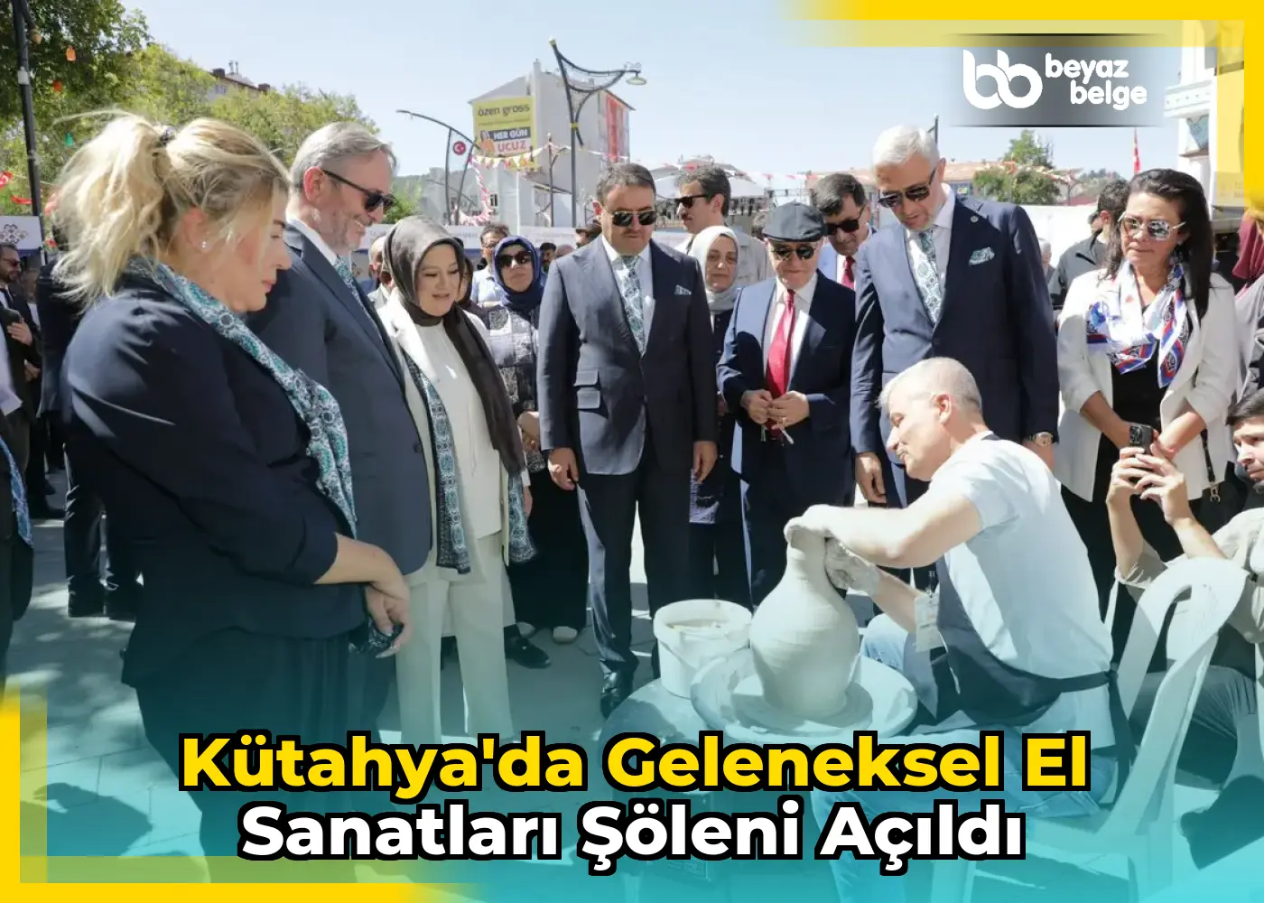 Kütahya'da Geleneksel El Sanatları Şöleni Açıldı