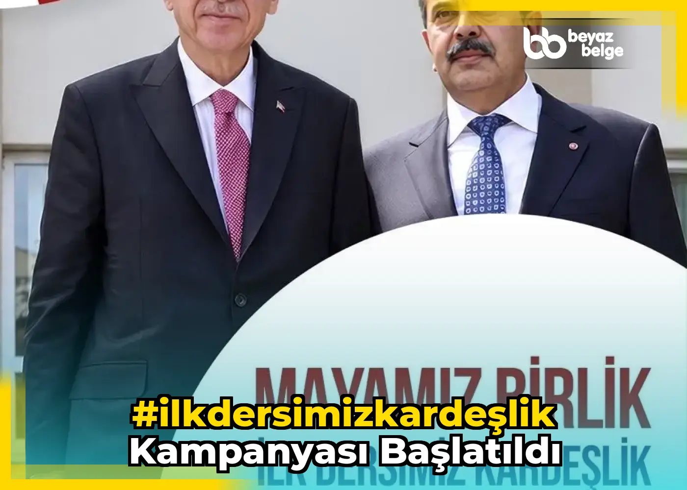 #ilkdersimizkardeşlik kampanyası başlatıldı