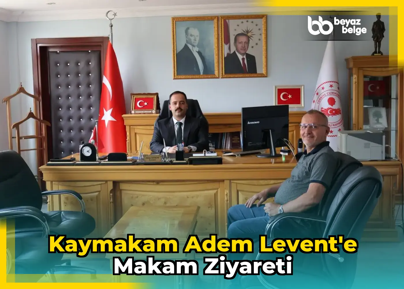 Kaymakam Adem Levent'e Makam Ziyareti
