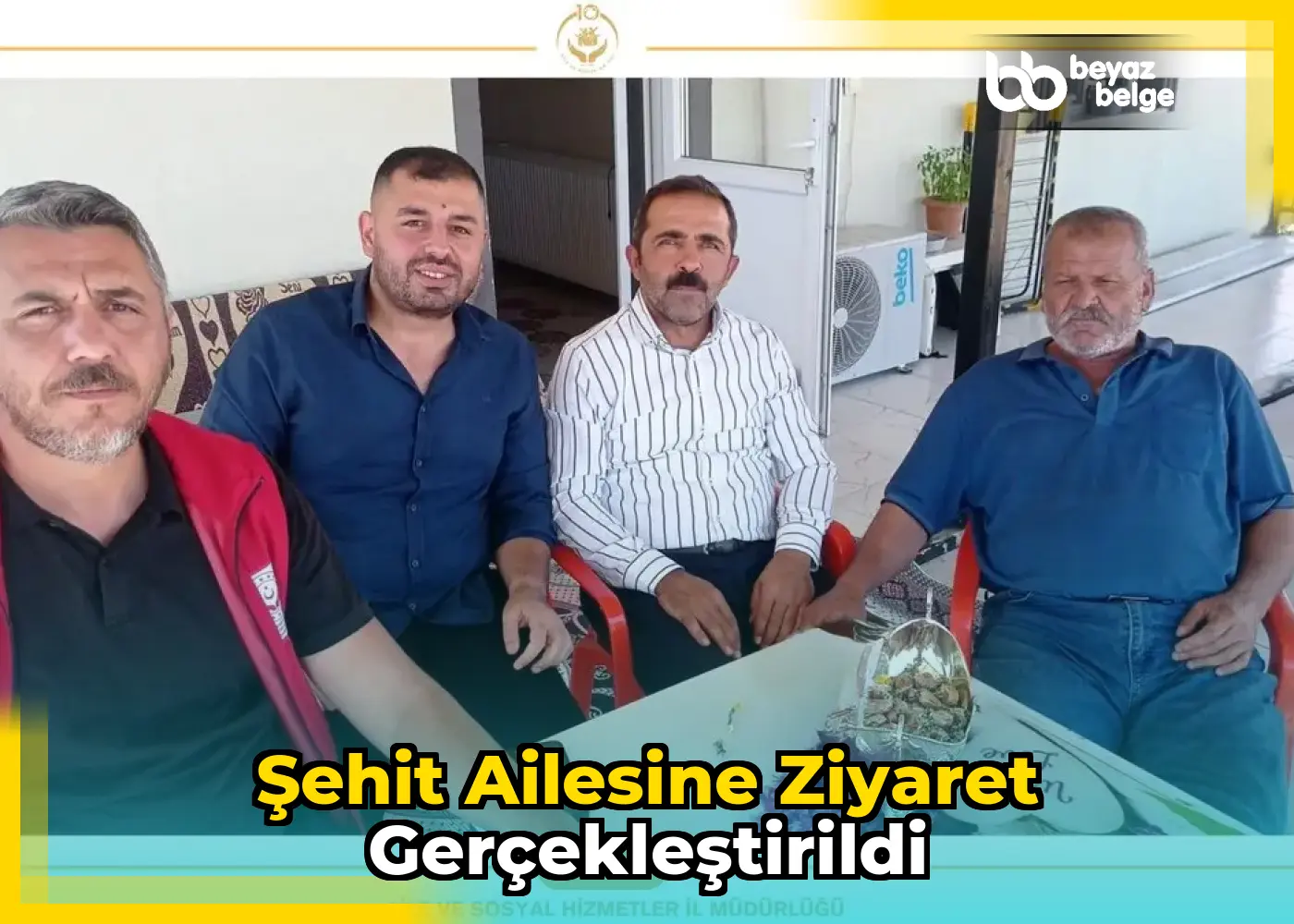 Şehit Ailesine Ziyaret Gerçekleştirildi