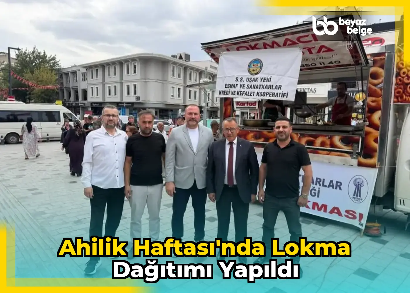 Ahilik Haftası'nda lokma dağıtımı yapıldı