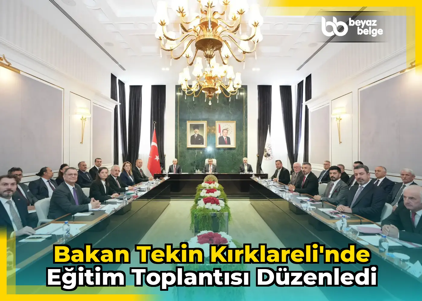 Bakan Tekin Kırklareli'nde Eğitim Toplantısı Düzenledi