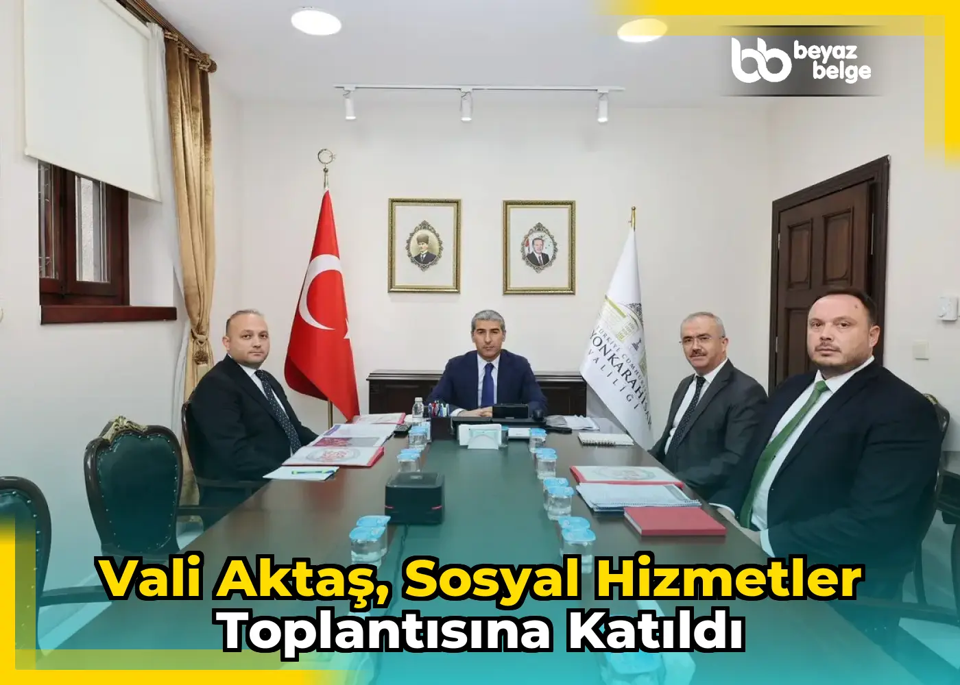 Vali Aktaş, sosyal hizmetler toplantısına katıldı