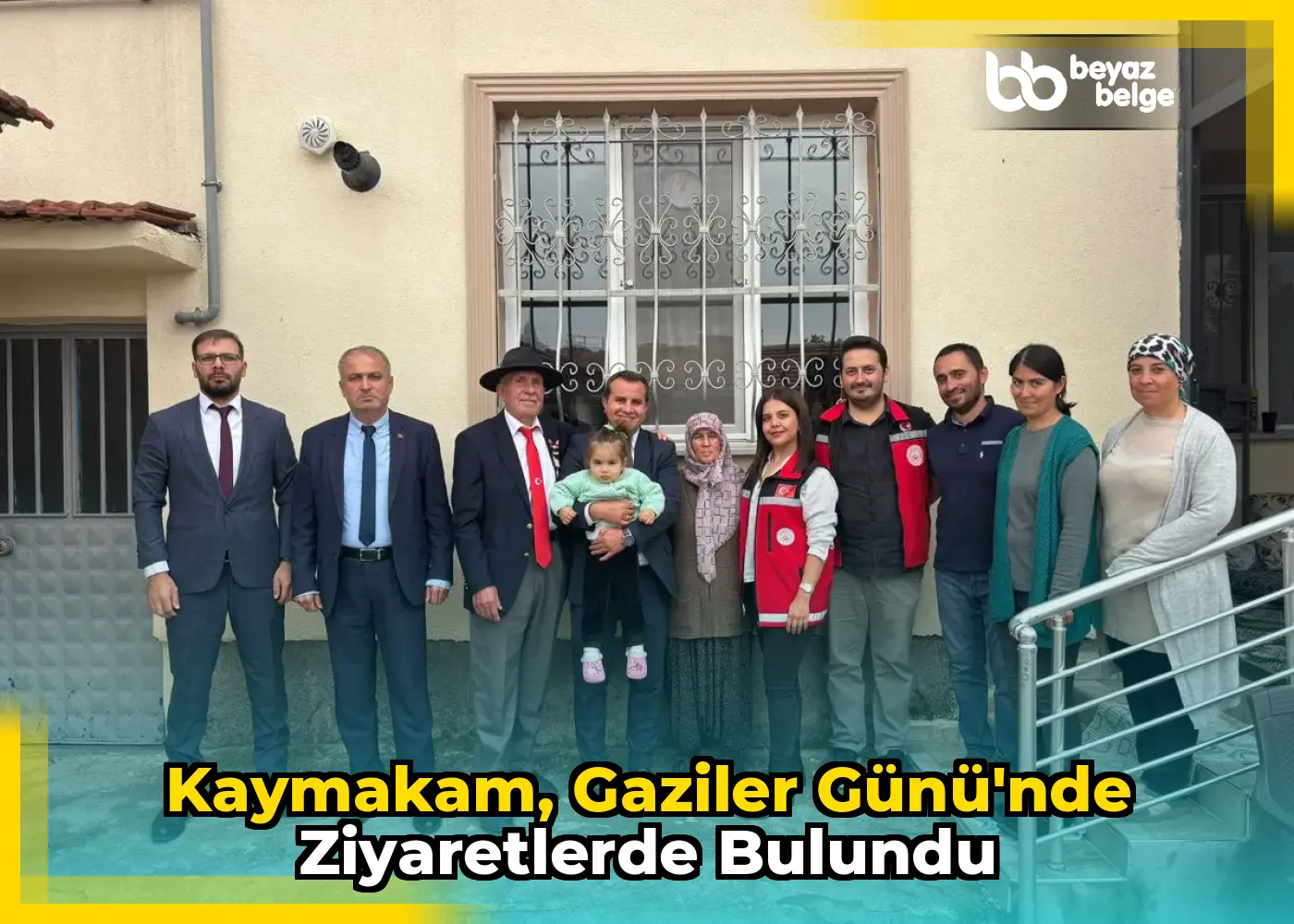 Kaymakam, Gaziler Günü'nde ziyaretlerde bulundu