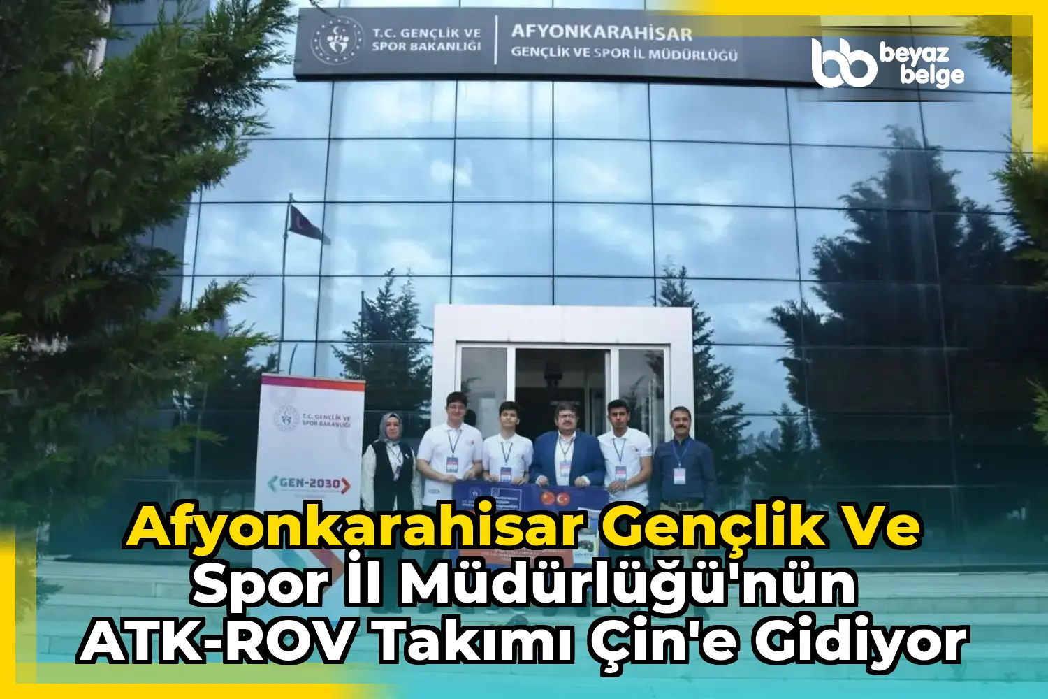 Afyonkarahisar Gençlik ve Spor İl Müdürlüğü'nün ATK-ROV Takımı Çin'e Gidiyor