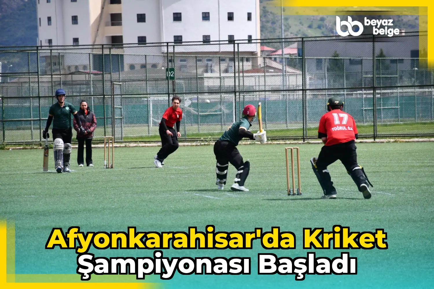 Afyonkarahisar'da Kriket Şampiyonası Başladı