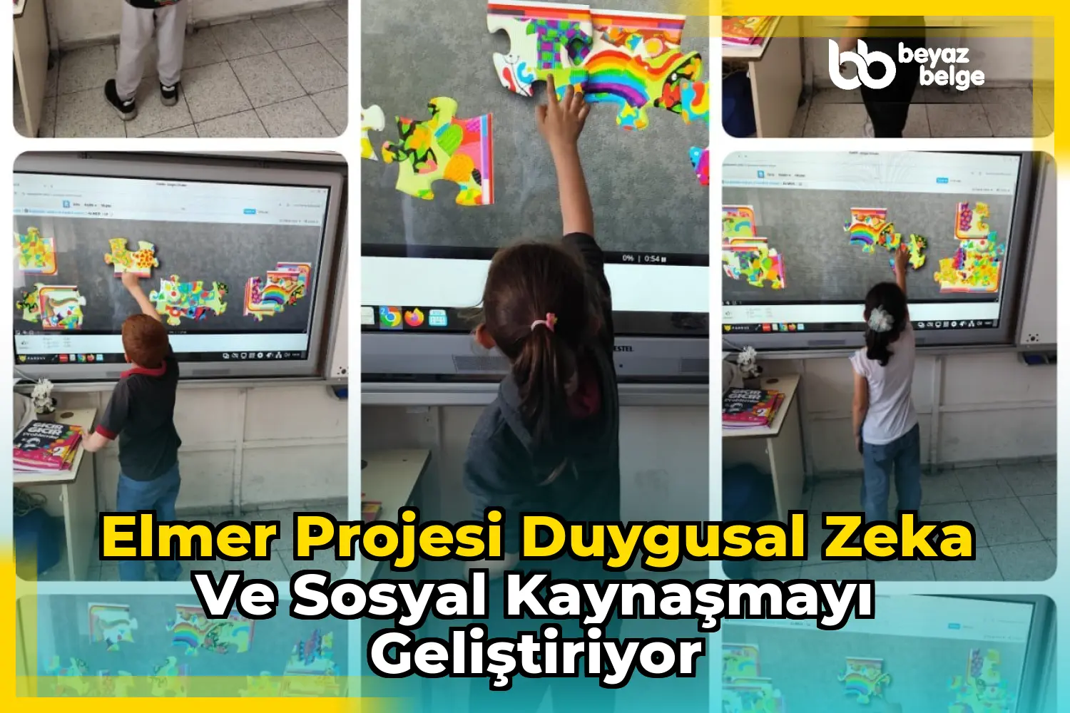 Elmer Projesi Duygusal Zeka ve Sosyal Kaynaşmayı Geliştiriyor