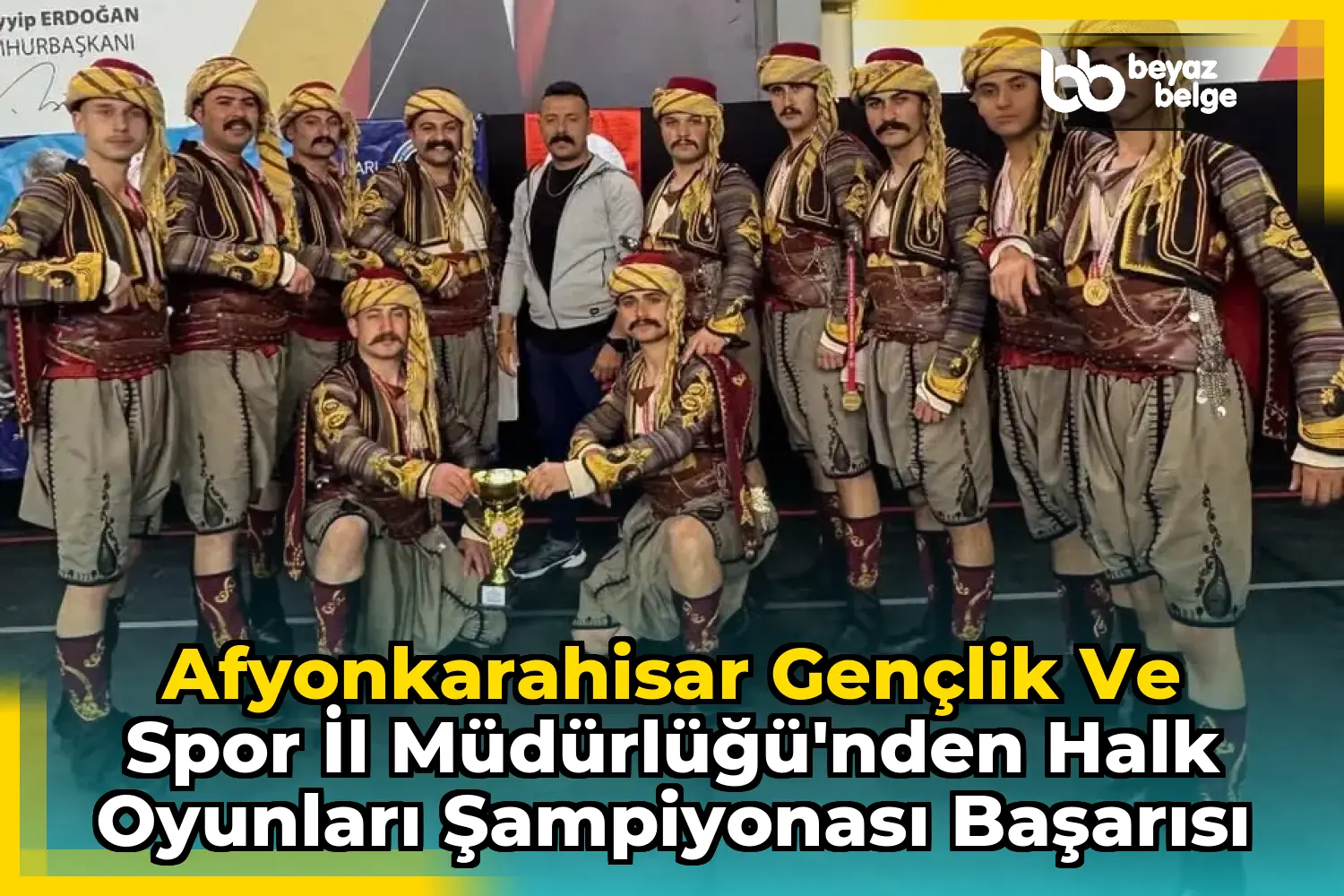 Afyonkarahisar Gençlik ve Spor İl Müdürlüğü'nden Halk Oyunları Şampiyonası Başarısı