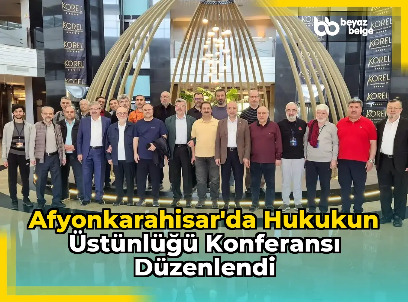 Afyonkarahisar'da Hukukun Üstünlüğü Konferansı Düzenlendi