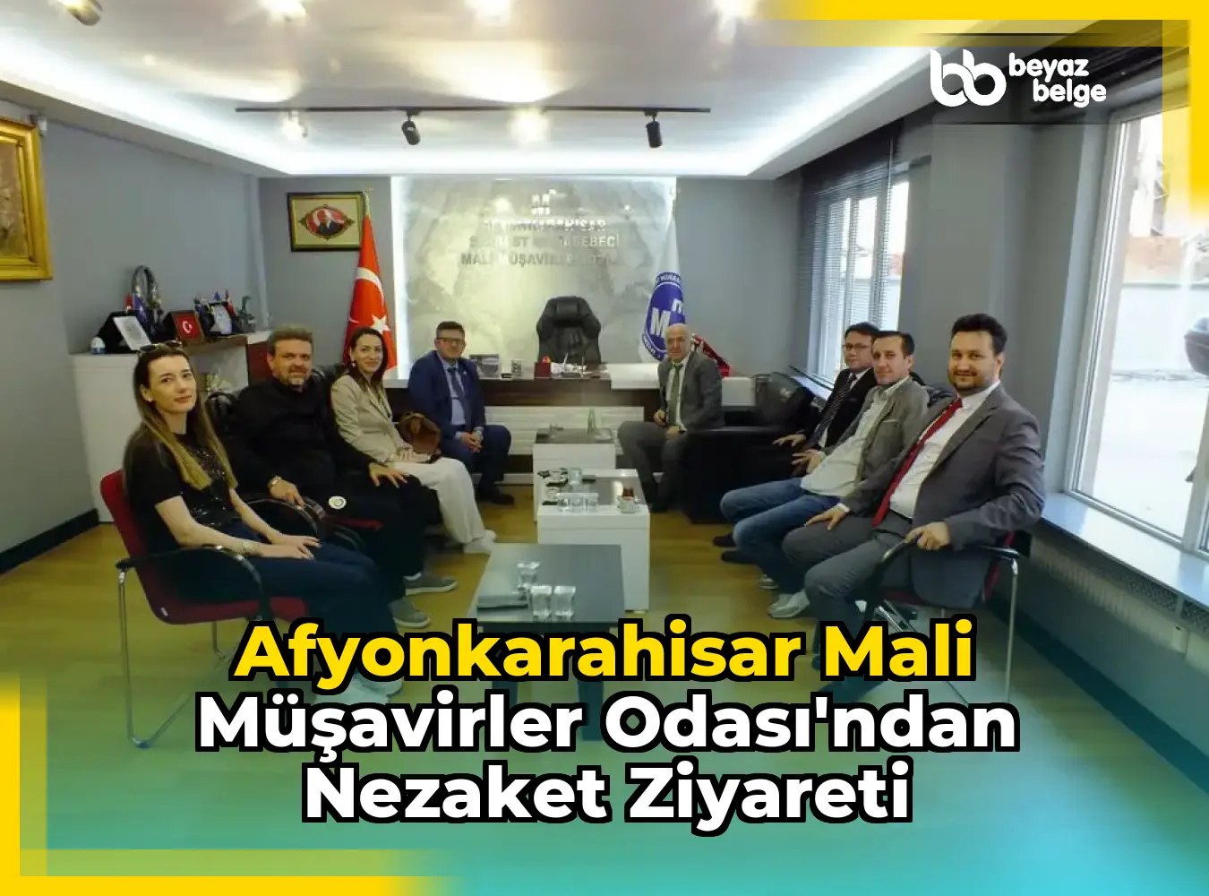 Afyonkarahisar Mali Müşavirler Odası'ndan Nezaket Ziyareti