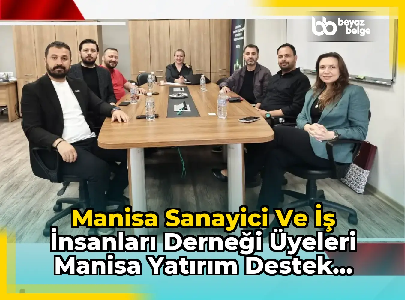 Manisa Sanayici ve İş İnsanları Derneği Üyeleri Manisa Yatırım Destek Ofisini Ziyaret Etti