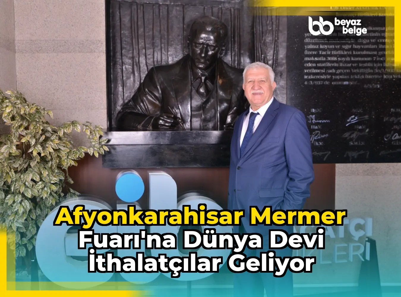 Afyonkarahisar Mermer Fuarı'na Dünya Devi İthalatçılar Geliyor