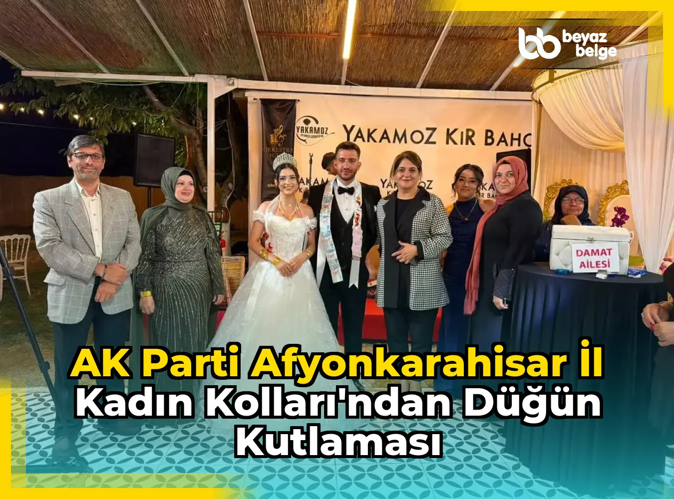 AK Parti Afyonkarahisar İl Kadın Kolları'ndan Düğün Kutlaması
