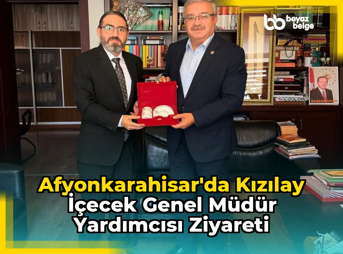 Afyonkarahisar'da Kızılay İçecek Genel Müdür Yardımcısı Ziyareti
