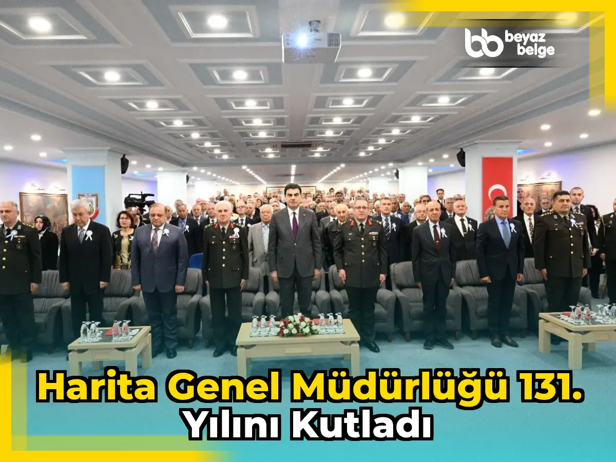 Harita Genel Müdürlüğü 131. yılını kutladı