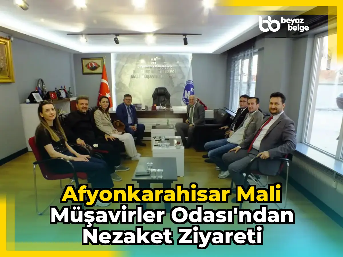 Afyonkarahisar Mali Müşavirler Odası'ndan Nezaket Ziyareti