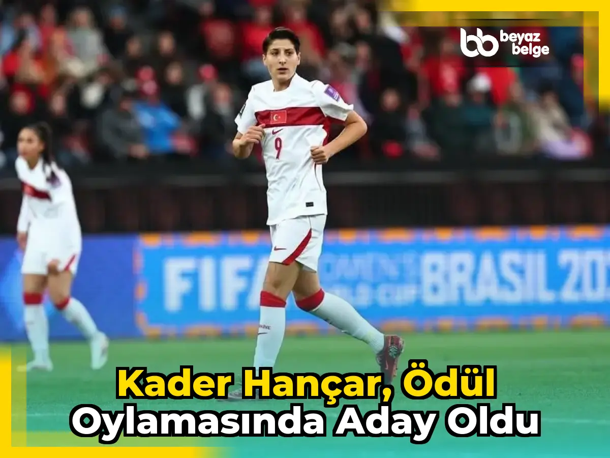 Kader Hançar, ödül oylamasında aday oldu