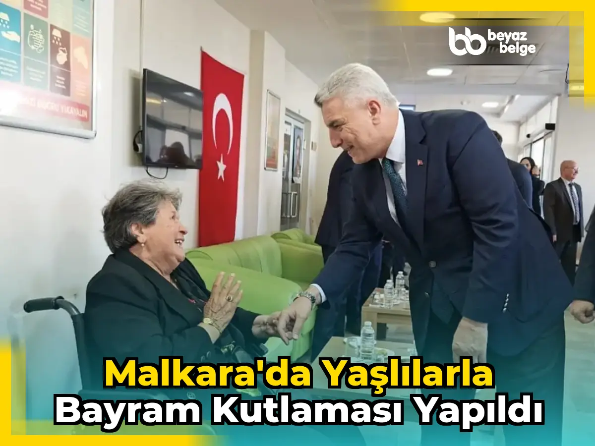 Malkara'da Yaşlılarla Bayram Kutlaması Yapıldı