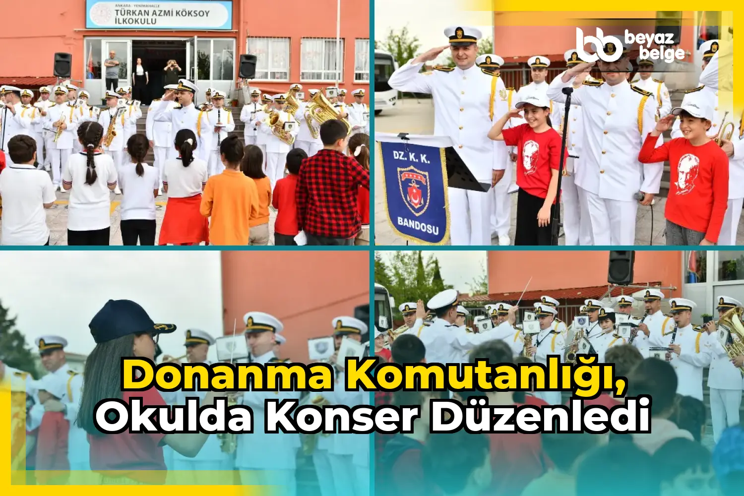 Donanma Komutanlığı, okulda konser düzenledi