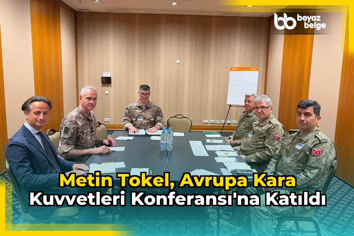 Metin Tokel, Avrupa Kara Kuvvetleri Konferansı'na katıldı