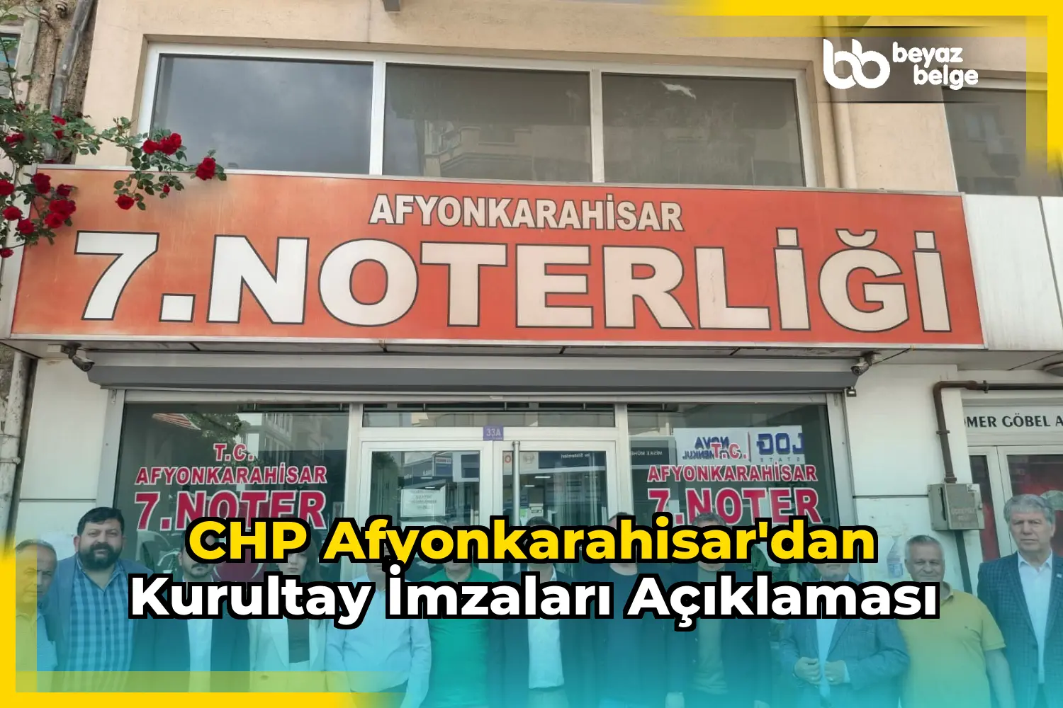 CHP Afyonkarahisar'dan Kurultay İmzaları Açıklaması