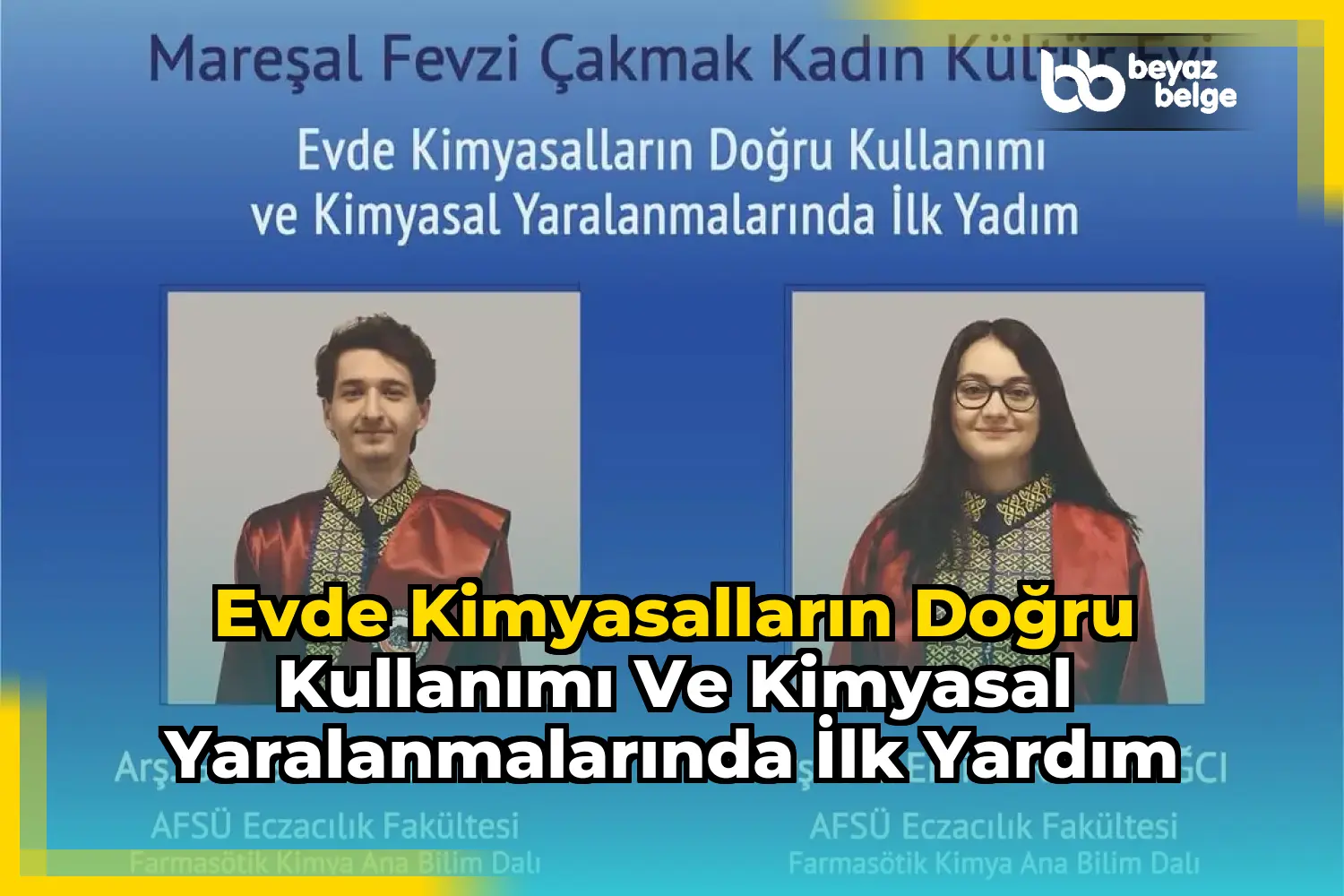 Evde Kimyasalların Doğru Kullanımı ve Kimyasal Yaralanmalarında İlk Yardım