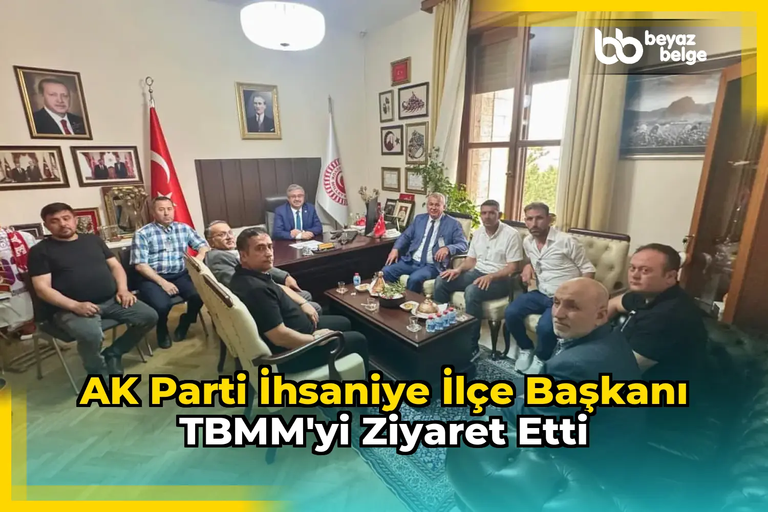 AK Parti İhsaniye İlçe Başkanı TBMM'yi ziyaret etti