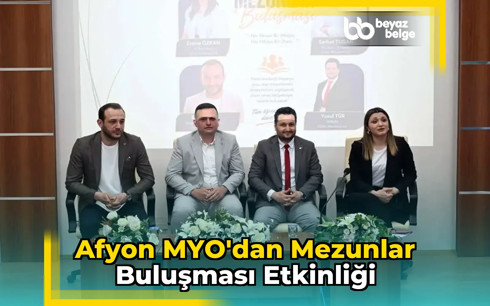 Afyon MYO'dan Mezunlar Buluşması Etkinliği