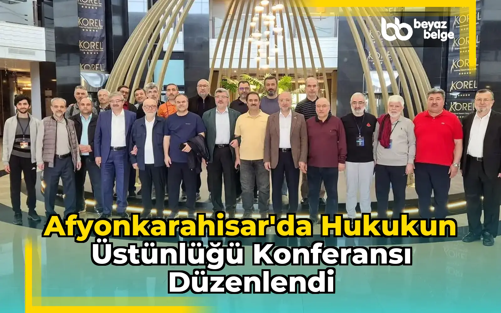 Afyonkarahisar'da Hukukun Üstünlüğü Konferansı Düzenlendi
