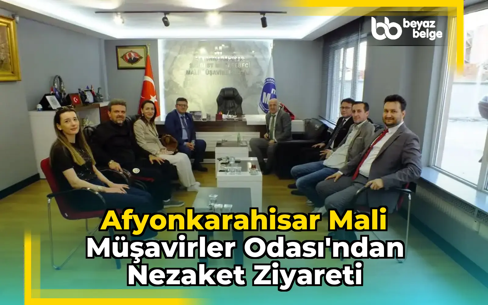 Afyonkarahisar Mali Müşavirler Odası'ndan Nezaket Ziyareti