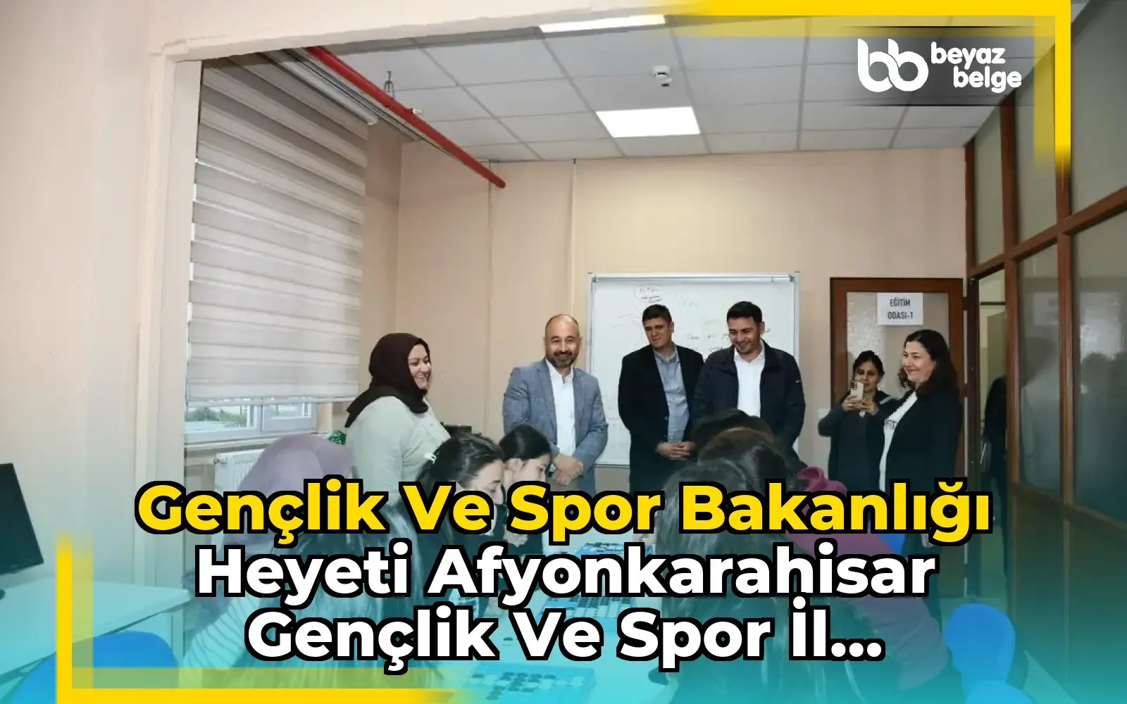Gençlik ve Spor Bakanlığı Heyeti Afyonkarahisar Gençlik ve Spor İl Müdürlüğü'nü Ziyaret Etti