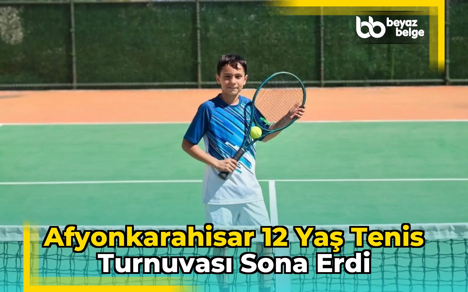 Afyonkarahisar 12 Yaş Tenis Turnuvası Sona Erdi