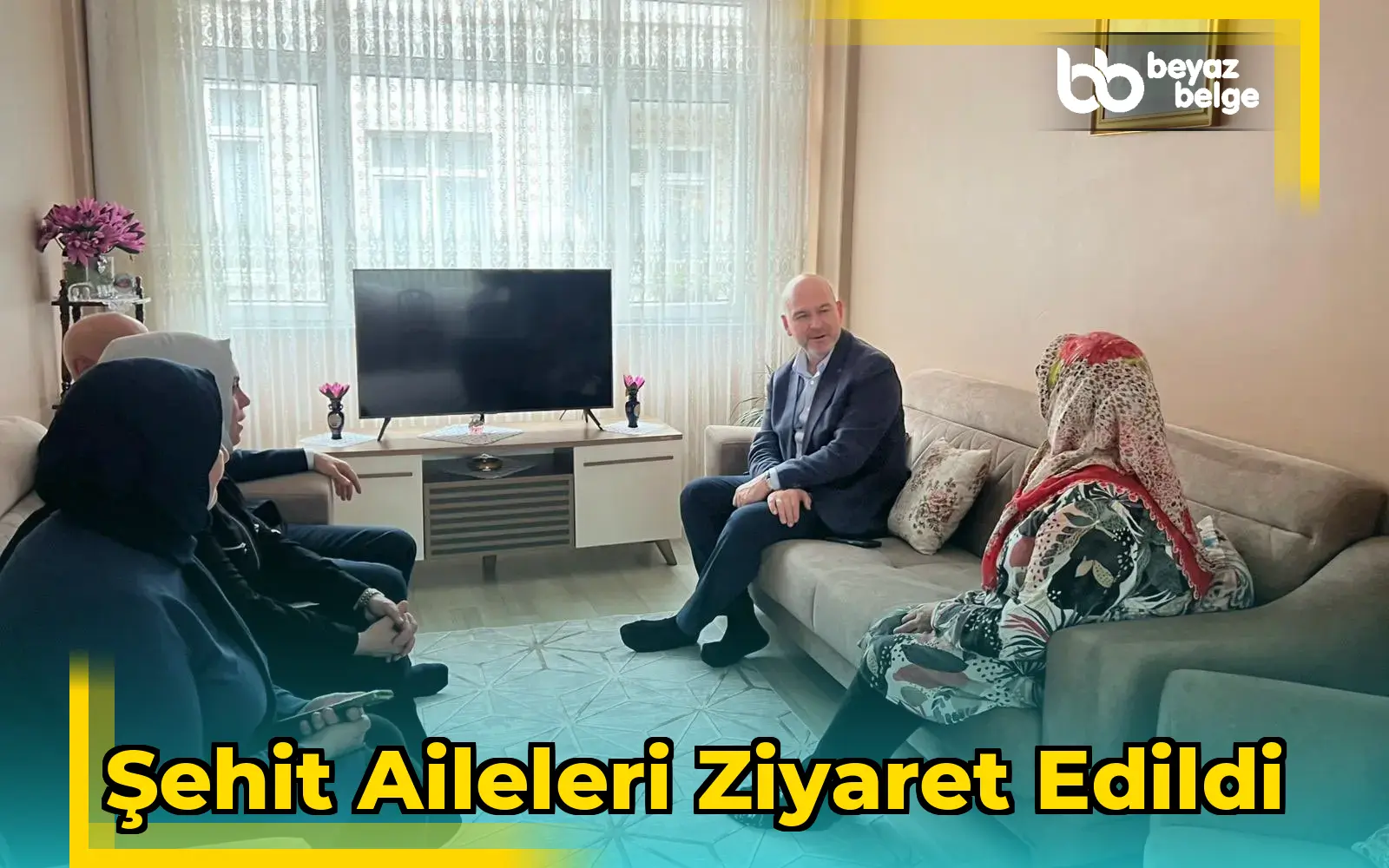 Şehit aileleri ziyaret edildi