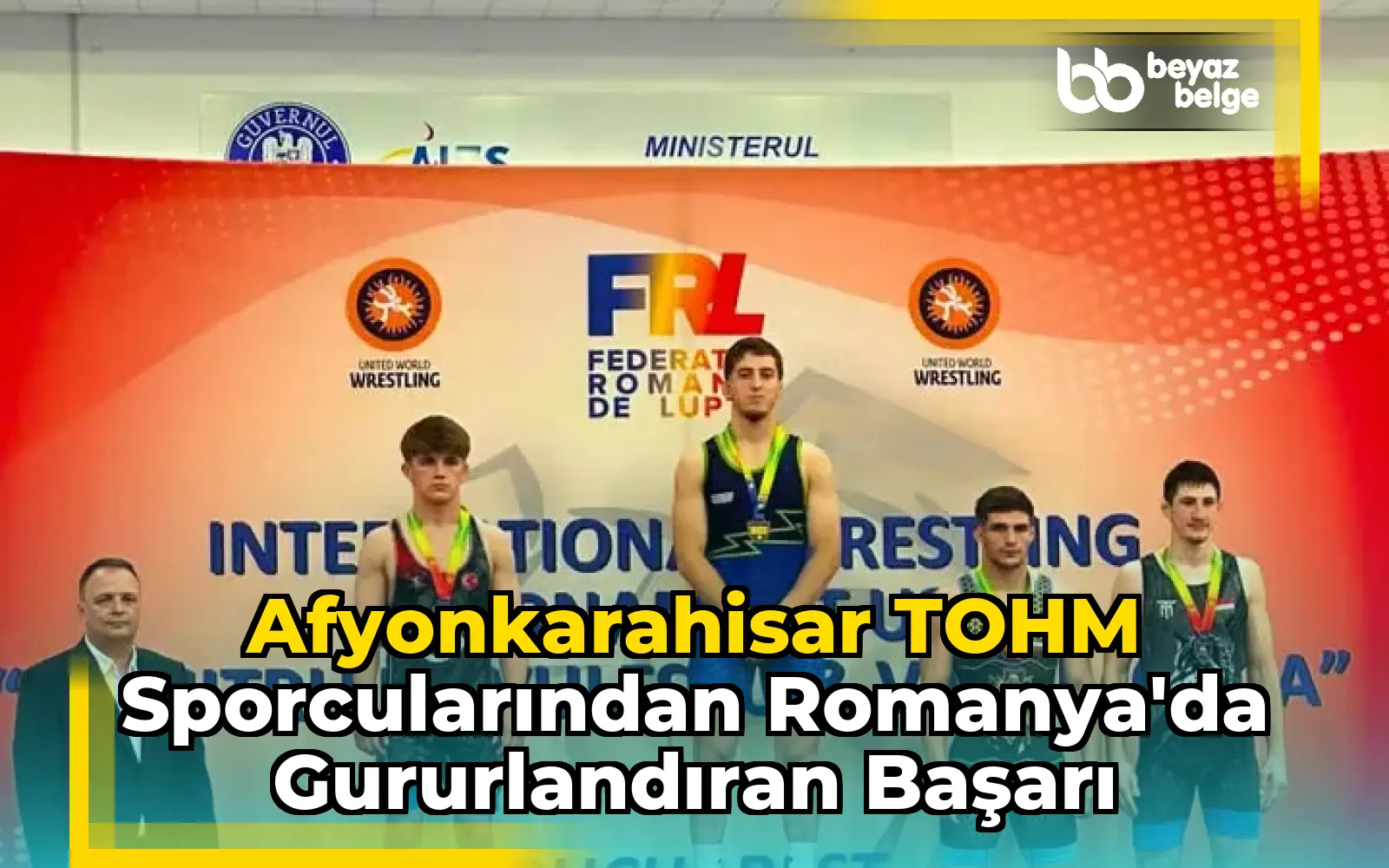 Afyonkarahisar TOHM Sporcularından Romanya'da Gururlandıran Başarı