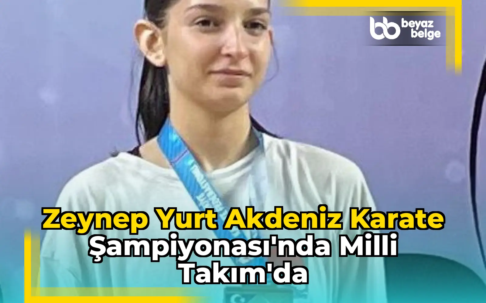 Zeynep Yurt Akdeniz Karate Şampiyonası'nda Milli Takım'da