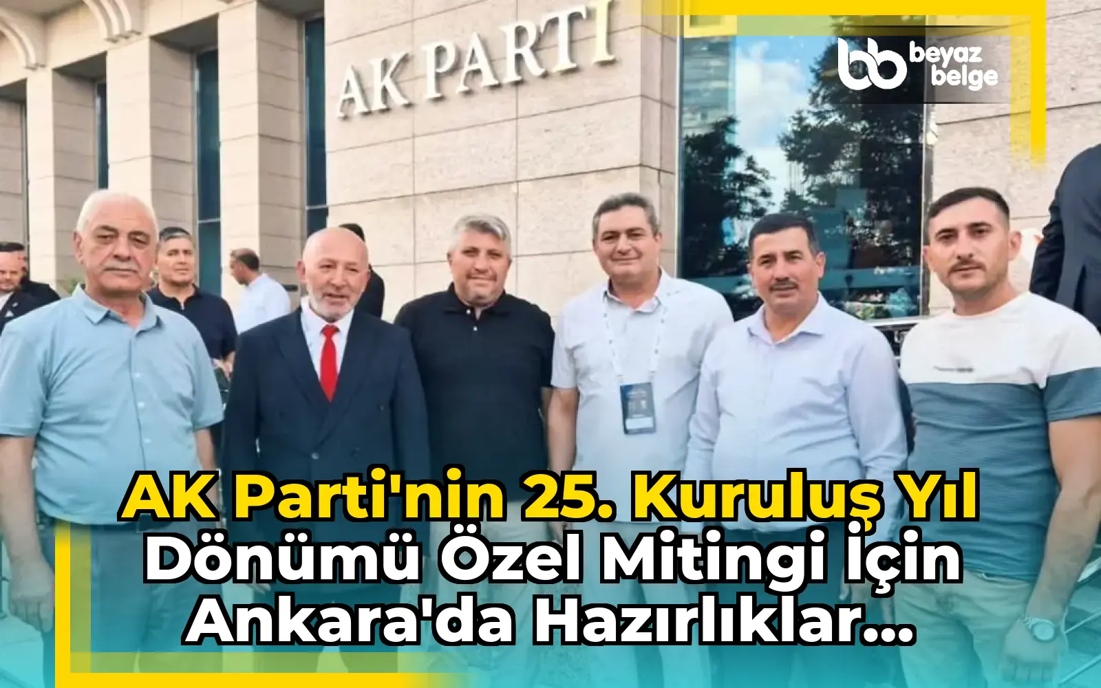 AK Parti'nin 25. Kuruluş Yıl Dönümü Özel Mitingi için Ankara'da Hazırlıklar Devam Ediyor