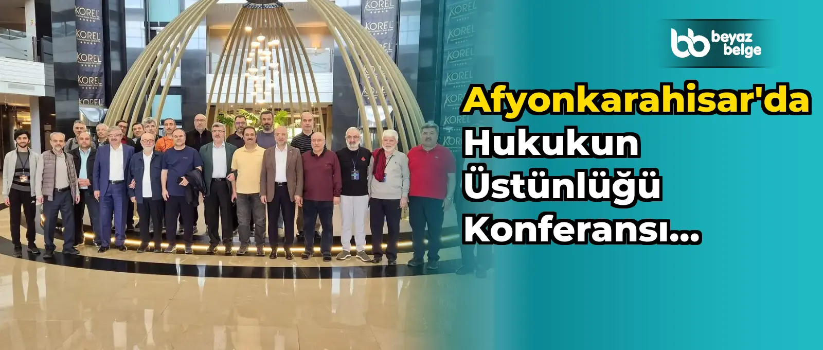 Afyonkarahisar'da Hukukun Üstünlüğü Konferansı Düzenlendi