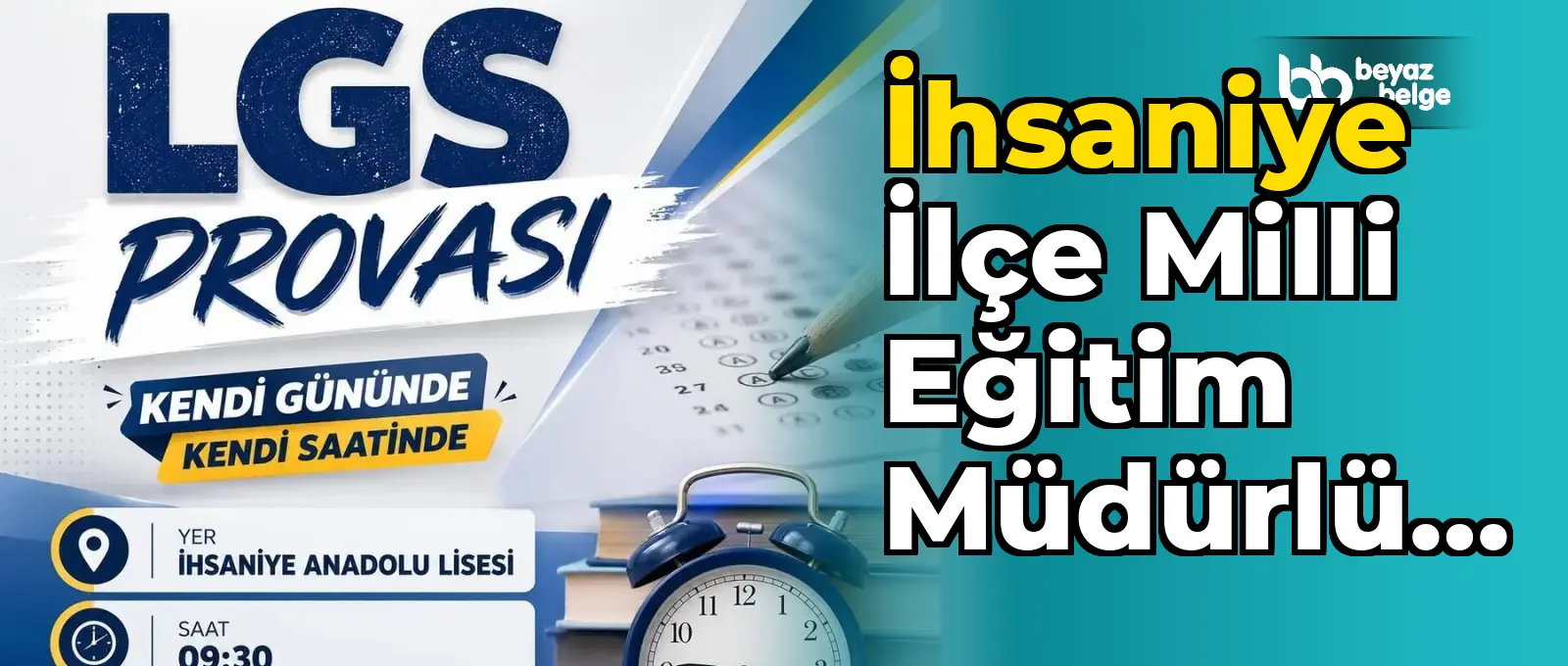 İhsaniye İlçe Milli Eğitim Müdürlüğü Tarafından Yapılan Paylaşım