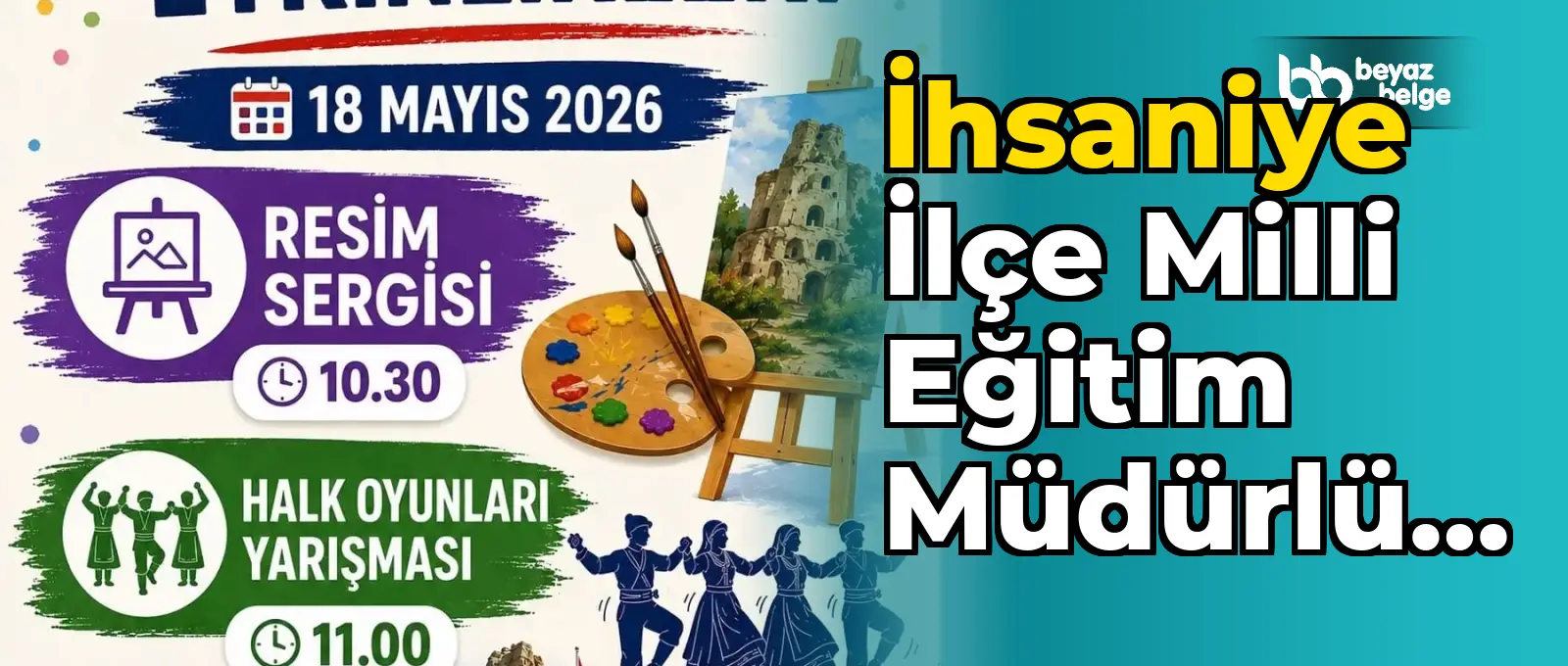 İhsaniye İlçe Milli Eğitim Müdürlüğü'nün Sosyal Medya Paylaşımı
