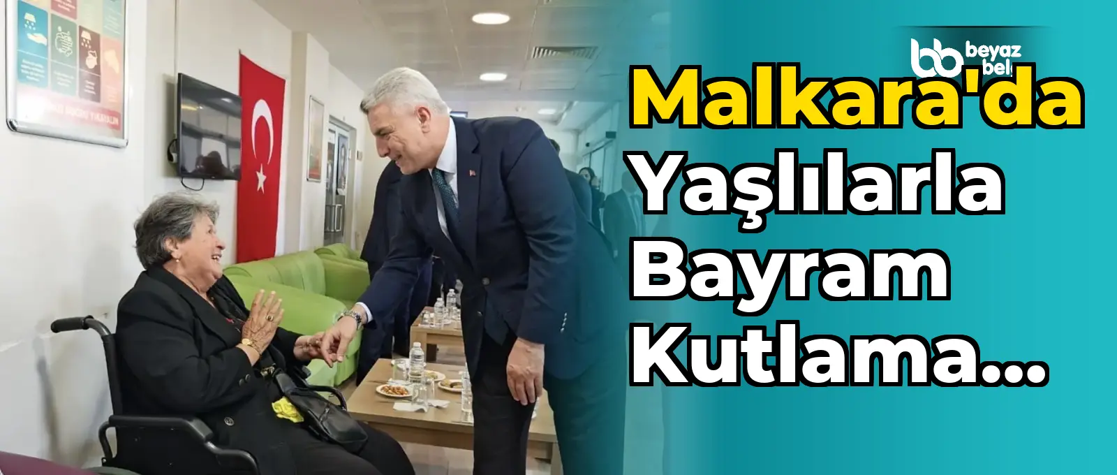 Malkara'da Yaşlılarla Bayram Kutlaması Yapıldı